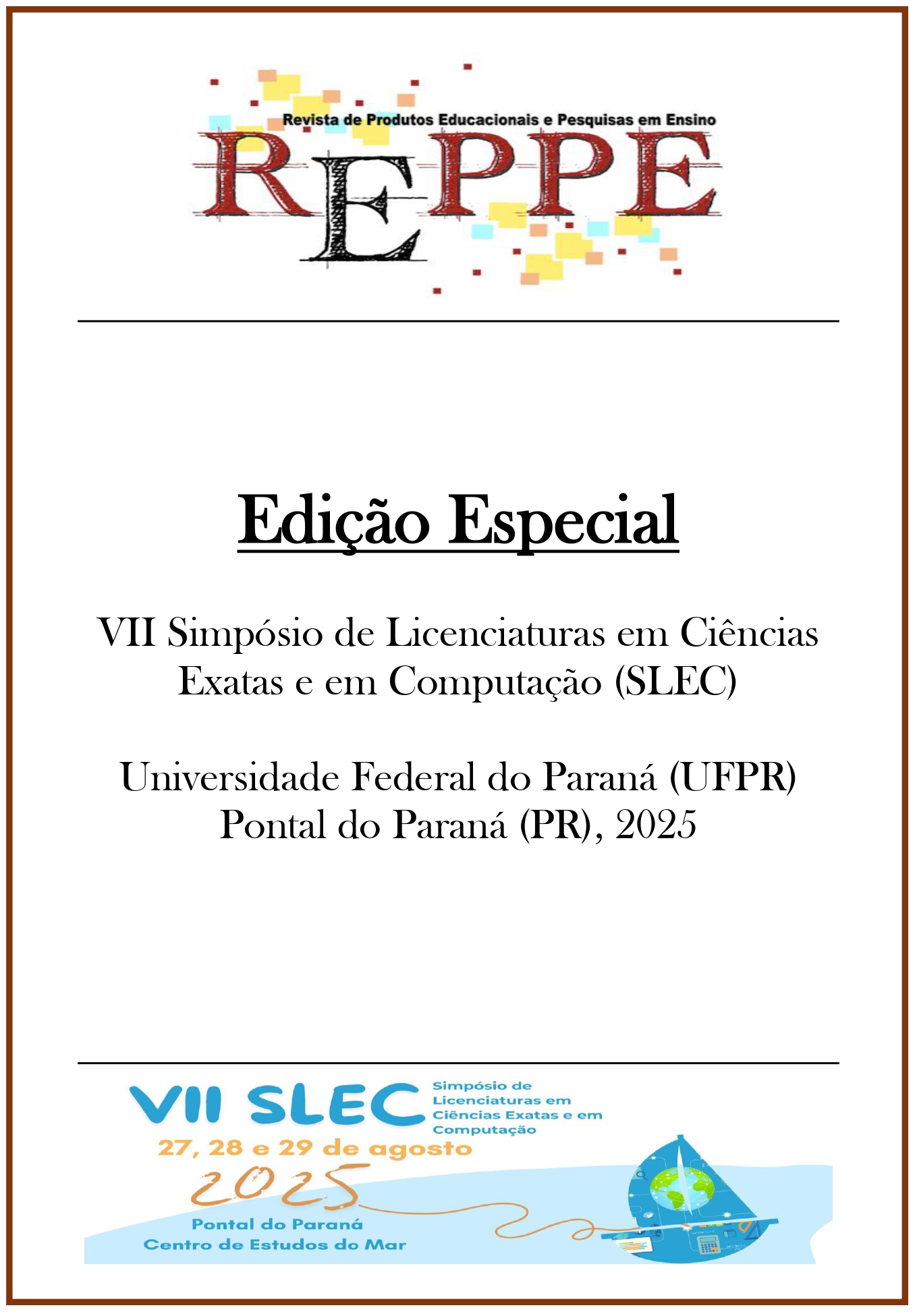 					Visualizar v. 9 n. 2 (2025): REPPE - VII SLEC
				